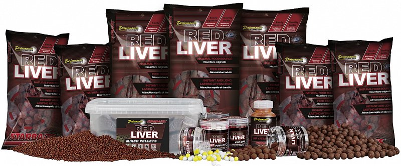 Starbaits Boilies Probiotic Red Liver